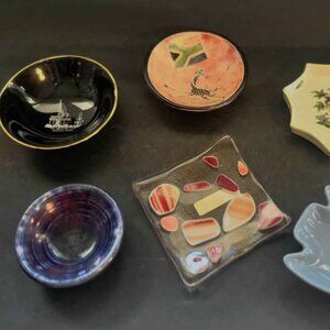 Six Small Trinket Dishes